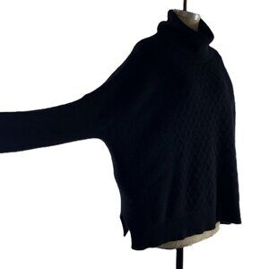 Lord & Taylor Cashmere Oversized Cowl Neck Sweater Tunic